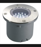 WETSY kruhová venkovní zápustná 230V/12V GX5,3 LED IP67