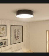 COIMBRA stropní černá 230V LED 24W 3000K