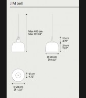 LODES JIM sestava 3ks cone, cylinder a bell