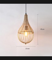 závěsné retro kovové svítidlo BARBADIS AK12226